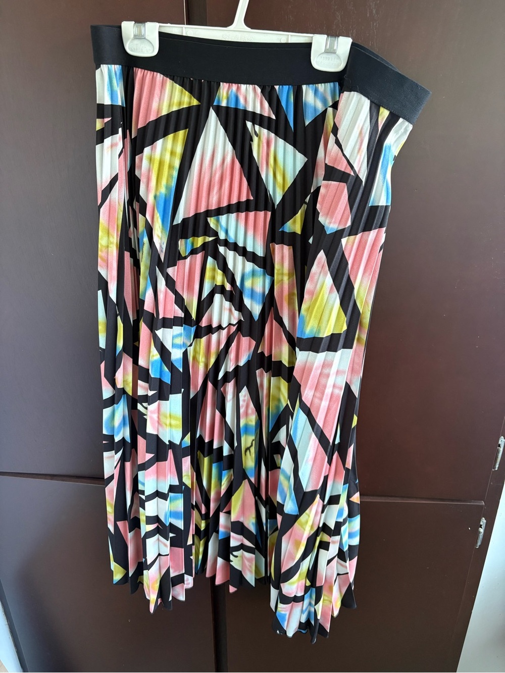 Shein women’s 2XL Multicolor pleated Maxi Skirt